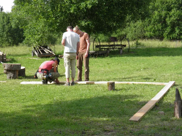 Spāru kopnes konstruēšana